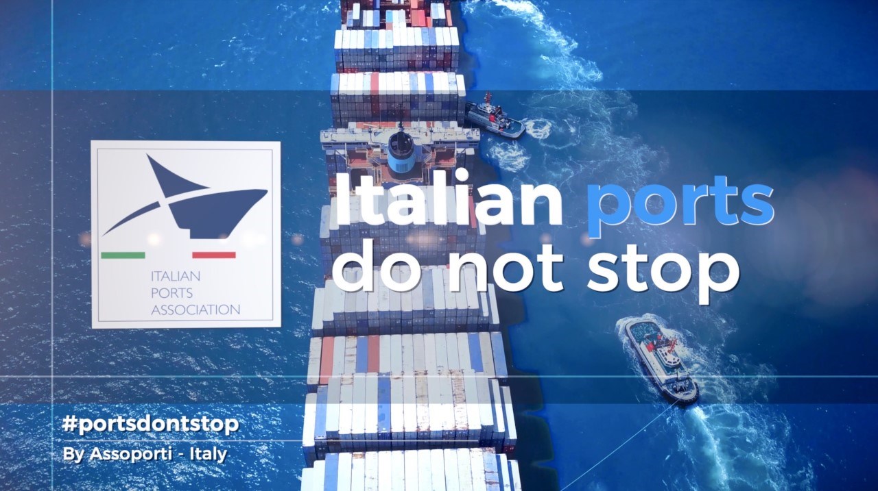 Realizzato da Assoporti video istituzionale #iportinonsifermano