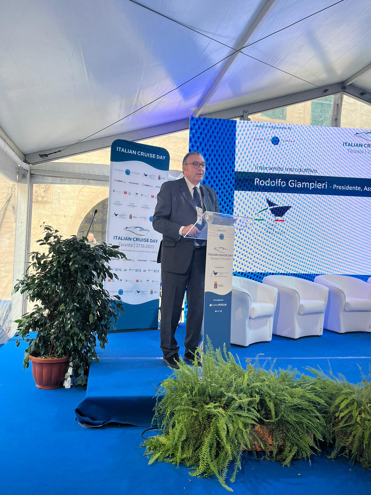 I porti italiani sono leader nel segmento del traffico crociere e di questo siamo molto orgogliosi