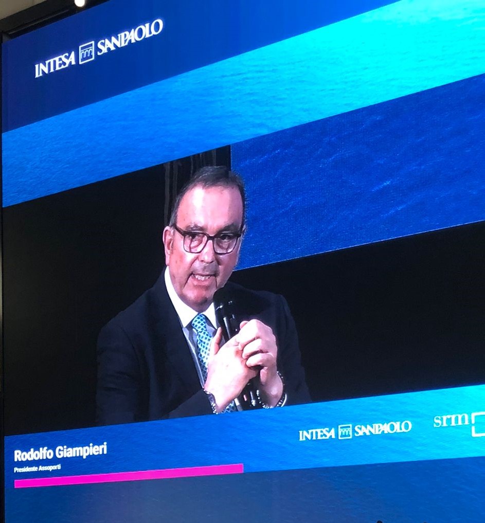 Il Presidente Rodolfo Giampieri interviene all' Italian Maritime Economy Conference 2024